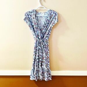 NWOT Blue Floral Summer Dress by Caution to the Wind Size Medium